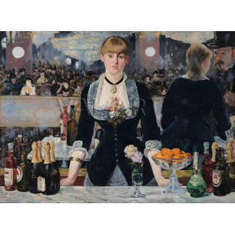 РЕПРОДУКЦИИ НА КАРТИНИ Бар във Фоли-Бержер Шарон (1882)